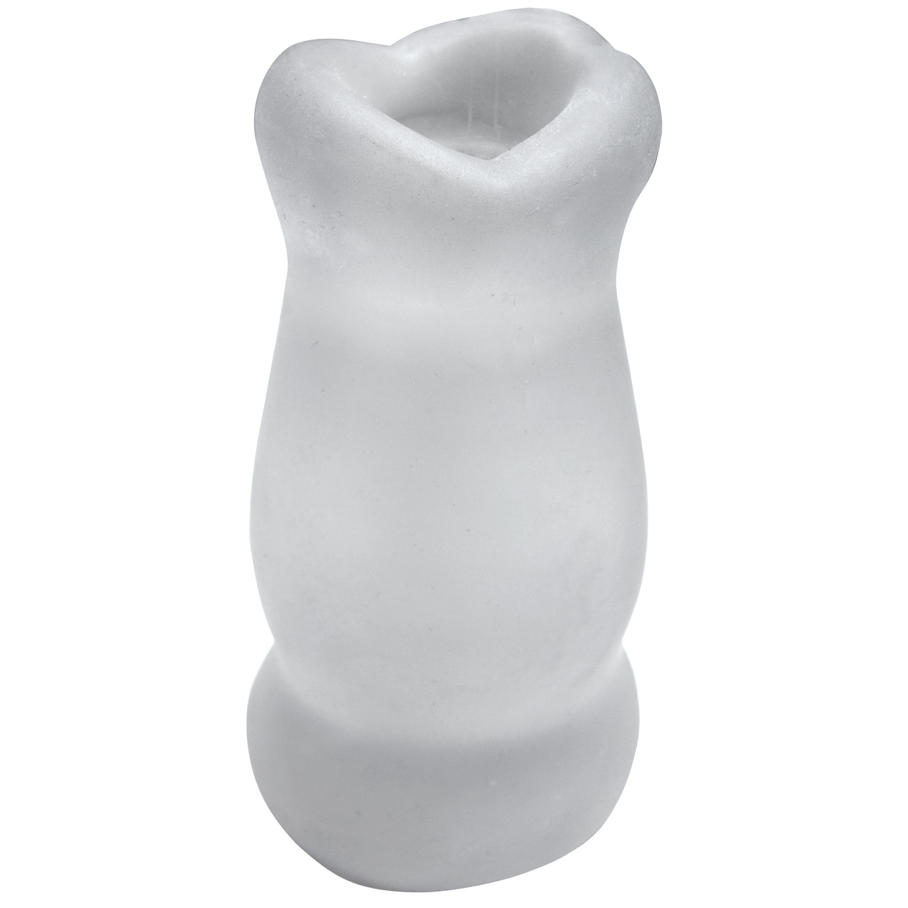 Super Sucker Clear Ultraskyn Masturbator with Real Mouth Design Strokers - Manual