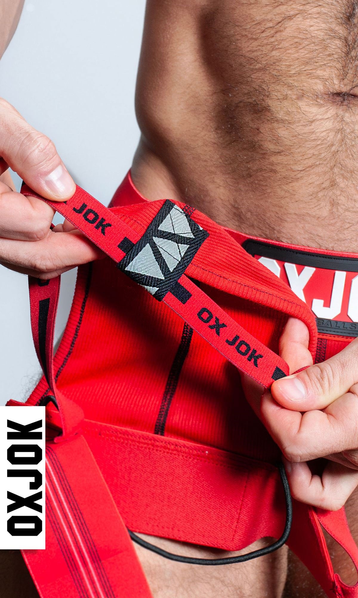 Oxballs Slingjock Upthrust Slider-Strap Jock (Black Iron) – Comfortable Men's Jockstrap > Clothes > Jockstraps