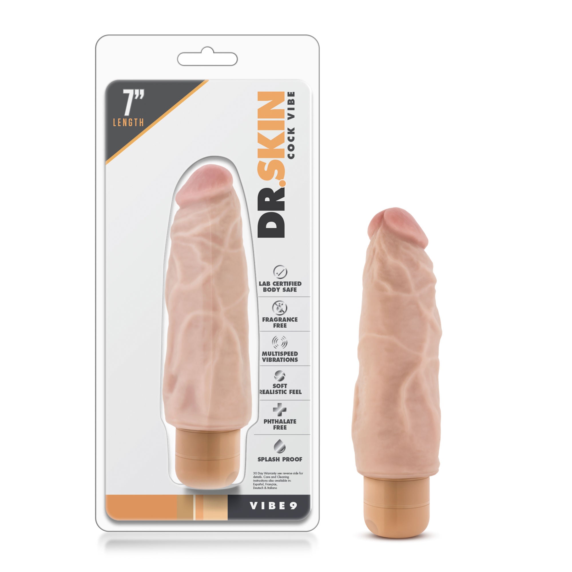 Cock Vibe #9 - Natural Beige Vibrators