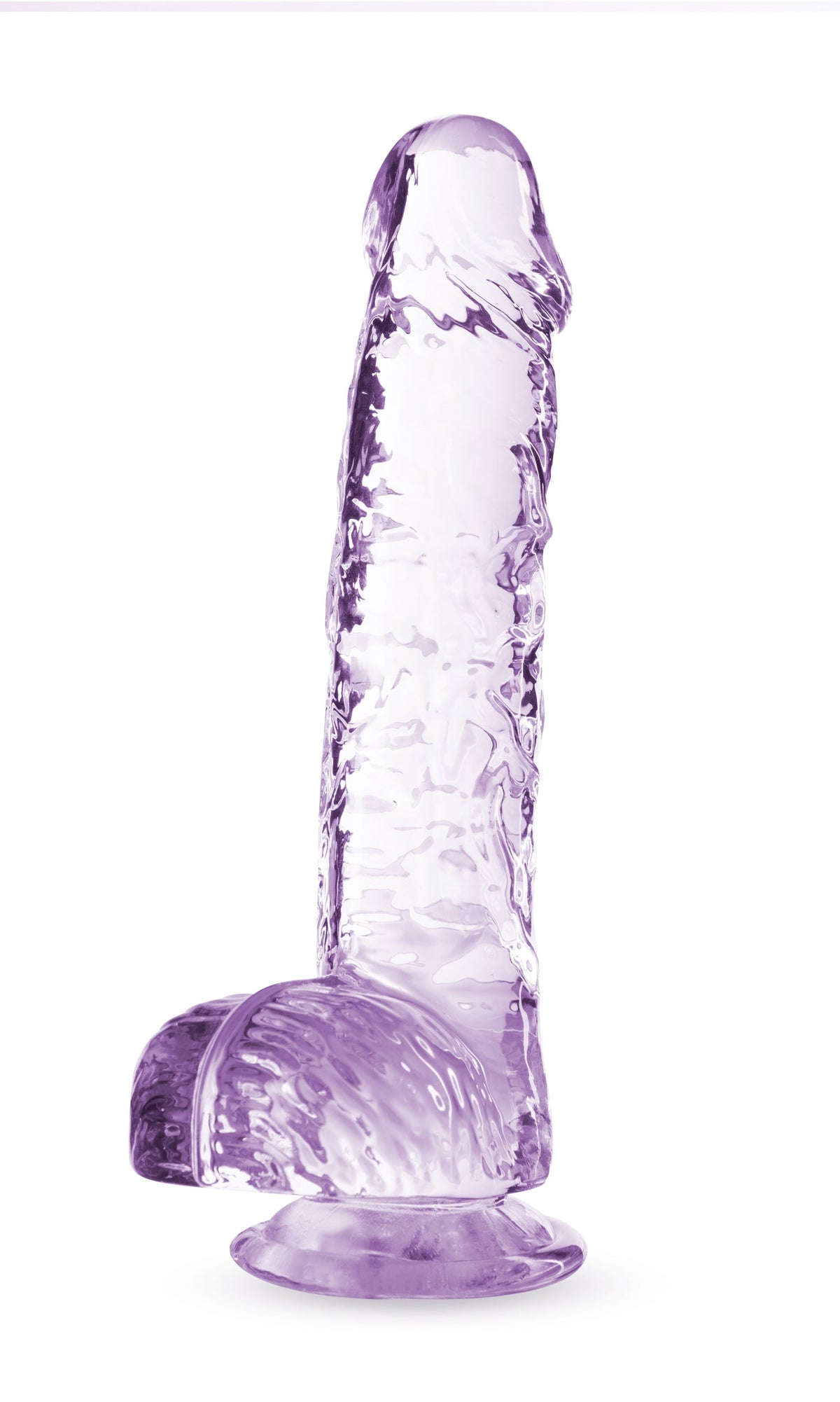 Naturally Yours Crystaline Suction Cup Dildo – 6, 7 or 8 Inch > Dildos > Realistic Dildos