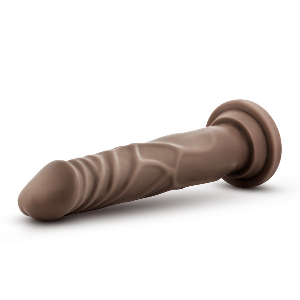 Dr Skin Realistic Basic Dildo with Suction Cup – 7, 7.5 and 8.5 Inch Chocolate 7.5 Inch > Dildos > Slim Dildos