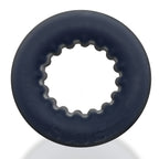 Oxballs Axis Inner Ribbed Griphold Comfort Cock Ring Black Ice > Cock Ring > Single