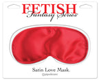 Fetish Fantasy Series Satin Love Eye Mask – Soft Satin Material Blindfold Accessory Red > Bondage Gear > Blindfolds