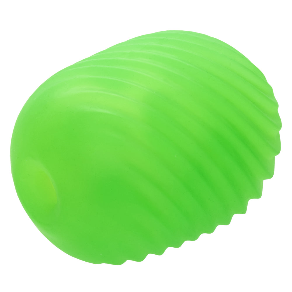 Pop Sock Textured Reversible Masturbator Soft Tight Stretchy Green > Sex Toys For Men > Masturbators Cup
