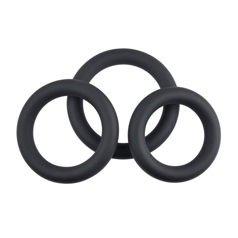 Selopa 3 Ring Circus 3-Piece Silicone Penis Ring Set COCK RING Set