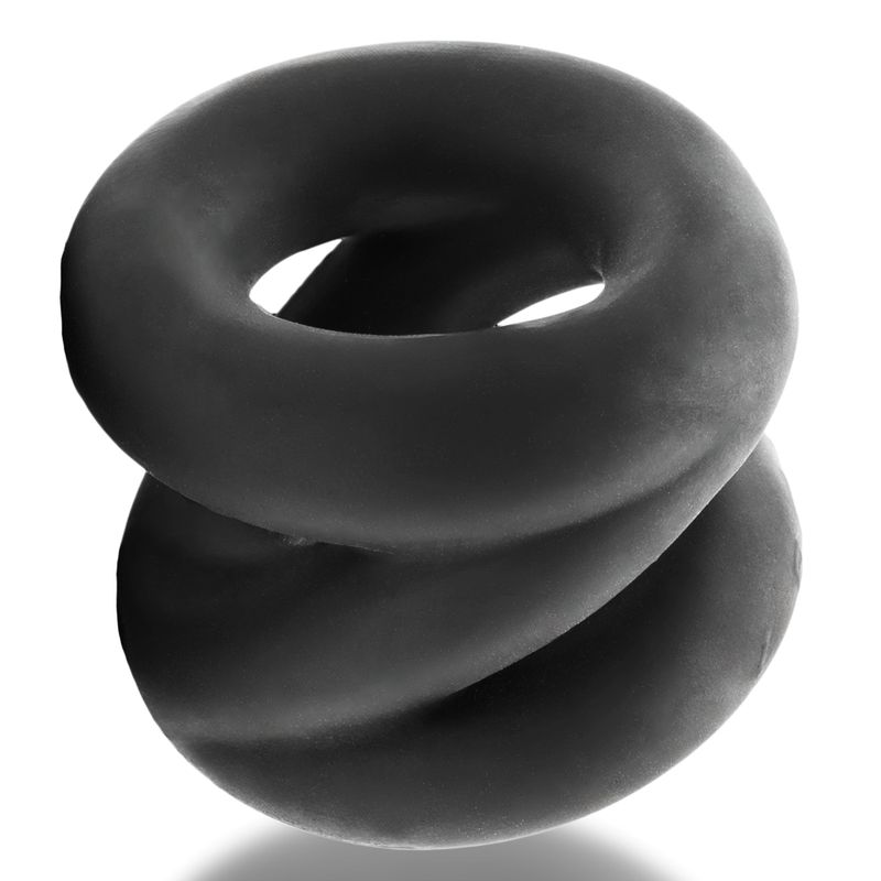 Z Balls Zig Zag Cock Ring and Ball Stretcher Night Edition Secondary image