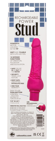 Power Stud Cliterrific Extra Large Flexible Vibrator > Vibrators > Standard Vibrators