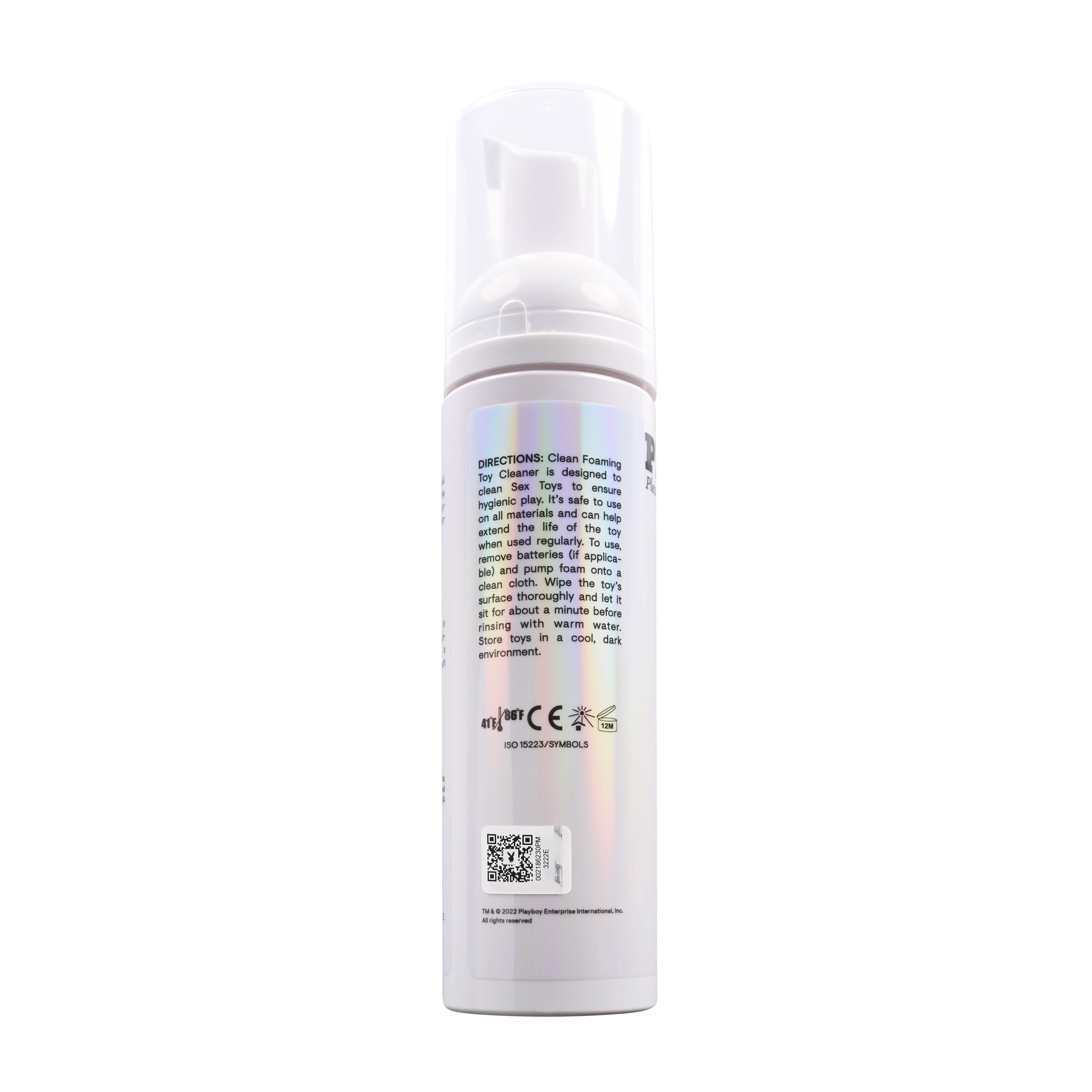 Playboy Pleasure Clean Foaming Toy Cleaner 207ml Bottle > Essentials > Toy Cleaners