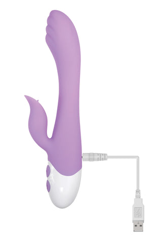 Evolved PLEASING PETAL Lilac 19.7 cm Rabbit Vibrator > Vibrators > Ladies > Rabbit