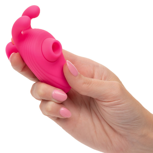 Neon Vibes The Kissing Bunny Handheld Massager Finger Stimulator