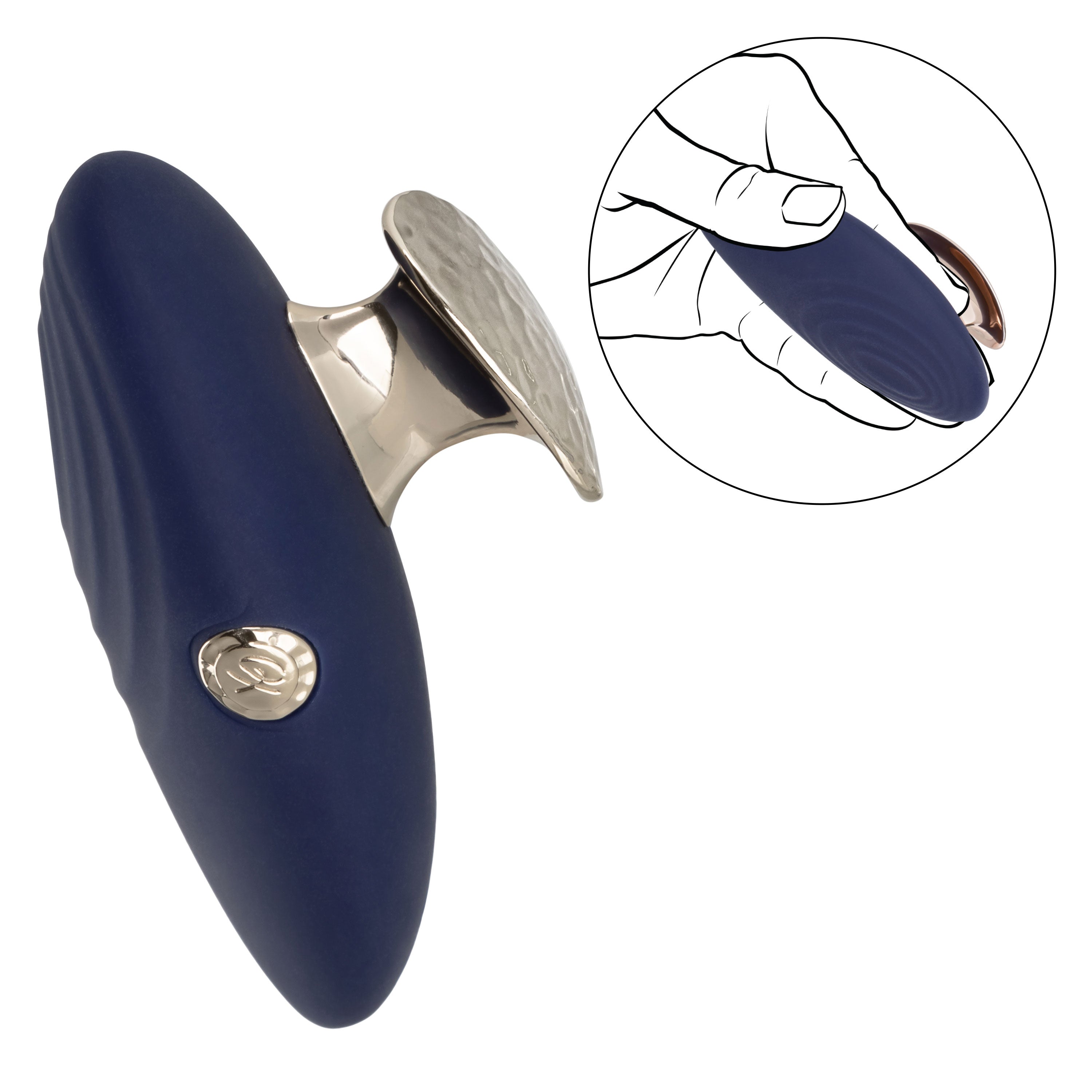 Chic Violet Handheld Massager in Deep Violet with 10 Vibration Speeds and Waterproof Design > Vibrators > Standard Vibrators