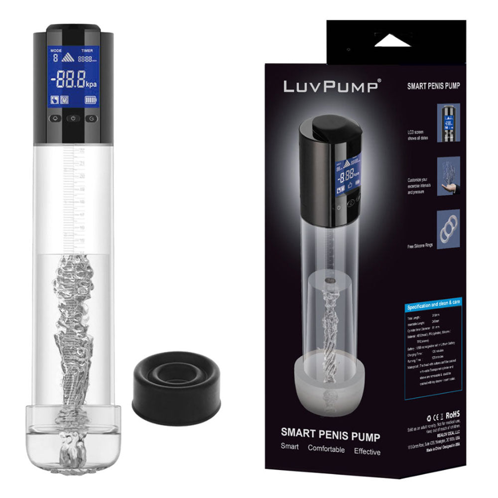LuvPump Smart USB Rechargeable Automatic Penis Pump > Pumps > Penis Pumps Electric