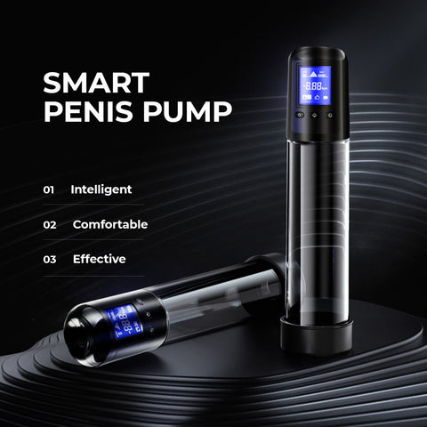 LuvPump Smart Penis Pump USB Rechargeable Automatic Penis Enhancement Device PUMPS