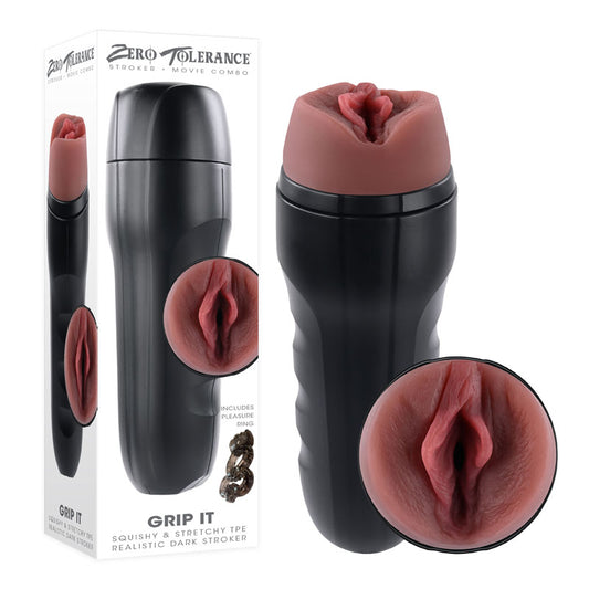 Zero Tolerance GRIP IT DARK -  Vagina Stroker