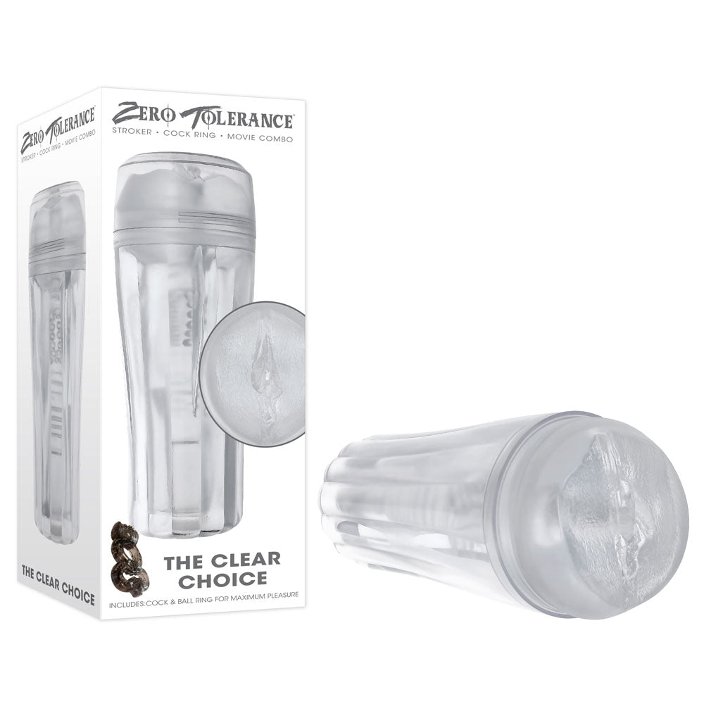 Zero Tolerance The Choice Realistic Stroker with Beaded Inner Channel > Sex Toys For Men > Masturbators > Manual