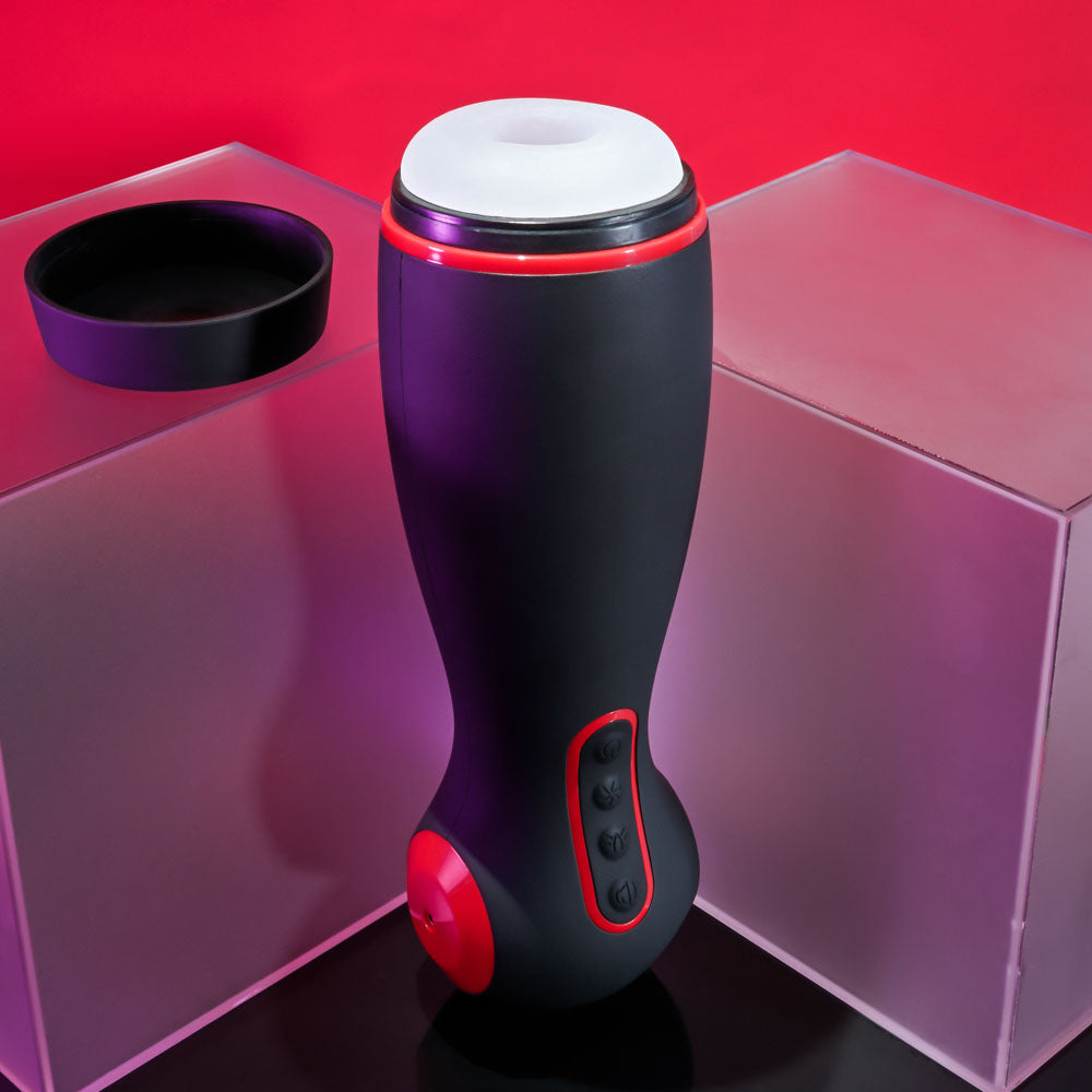 Zero Tolerance Tight Squeeze Multi-Function Stroker > Sex Toys For Men > Masturbators > Vibrating