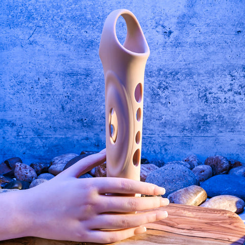 Zero Tolerance Big Boy Extender Light 8 Inch Insertable Penis Extender with Remote Control SLEEVES