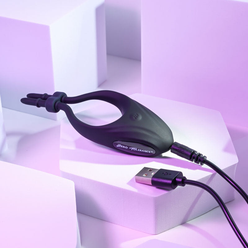 Zero Tolerance Perfect Fit USB Rechargeable Vibrating Penis Ring > Cock Ring > Vibrating