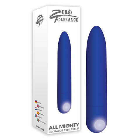 Zero Tolerance All Mighty Bullet 9.1 cm Purple Blue > Vibrators > Mini Vibrators