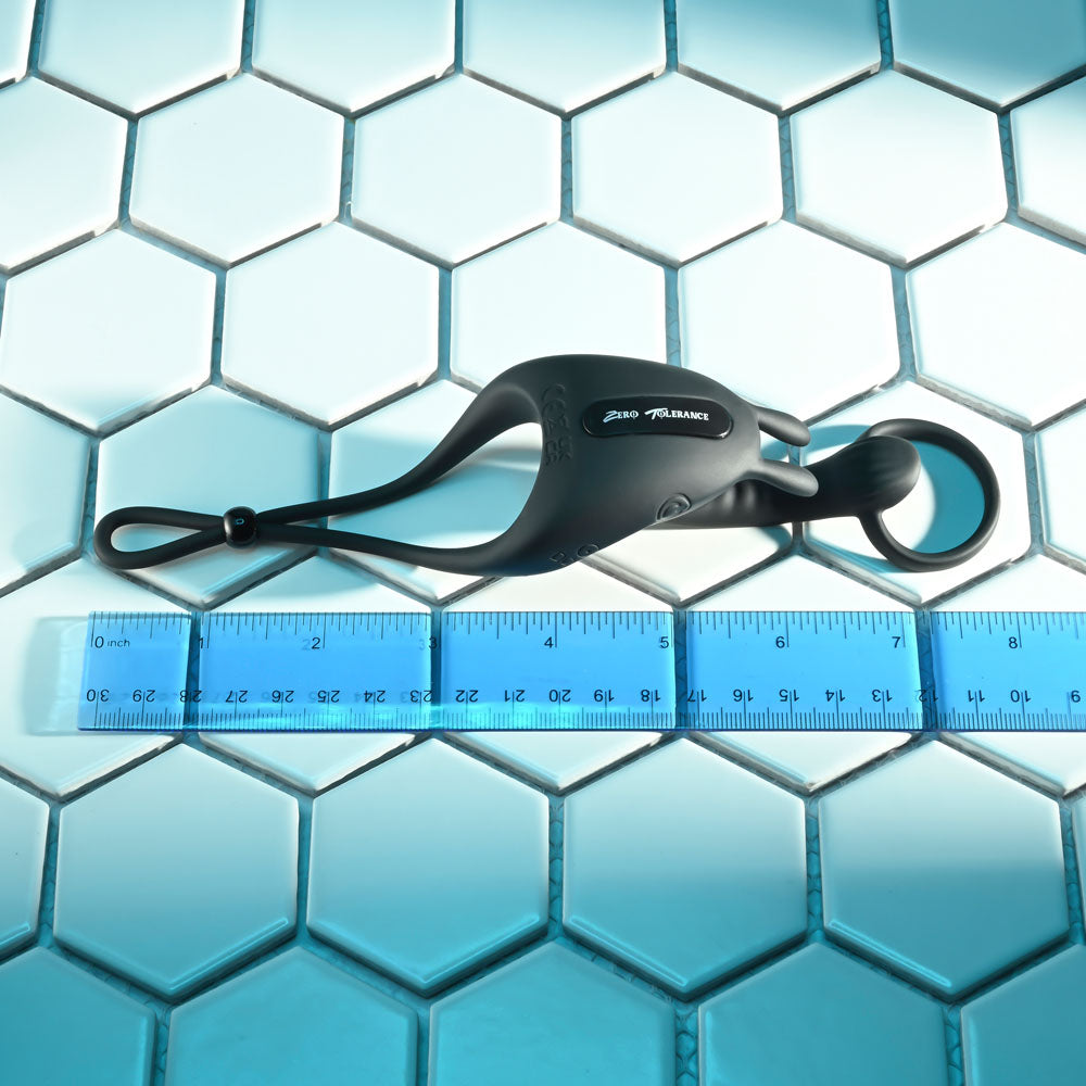 Zero Tolerance Saddle Up USB Rechargeable Vibrating Cock and Ball Rings COCK RINGS