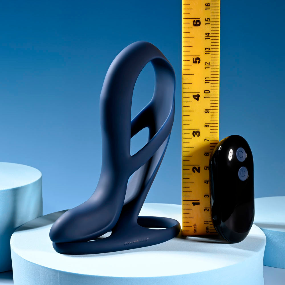Zero Tolerance Big Time Navy Vibrating Sleeve > Sex Toys For Men > Penis Sleeves