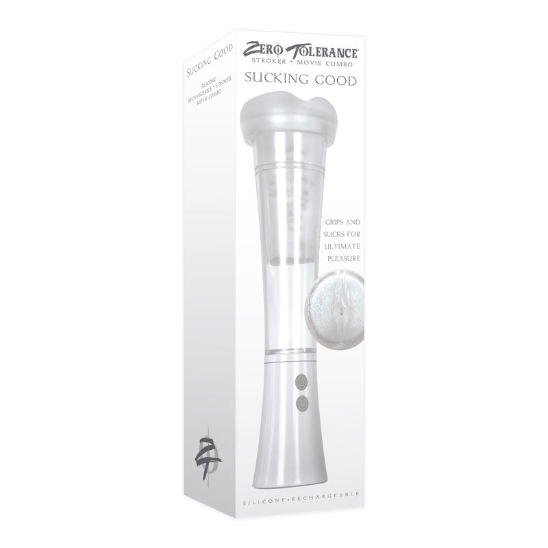 Zero Tolerance Sucking Good -  USB Rechargeable Vibrating Masturbator