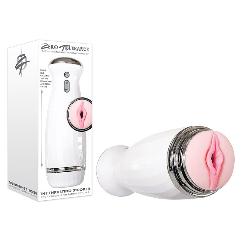 Zero Tolerance Thrusting Stroker -  USB Rechargeable Thrusting Masturbator