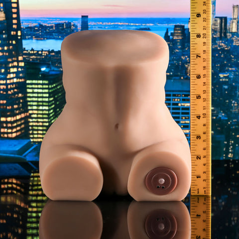 Zero Tolerance ROCK MY WORLD - USB Rechargeable Doggy Style Thrusting Mini Torso Masturbator > Sex Toys For Men > Masturbators > Vibrating
