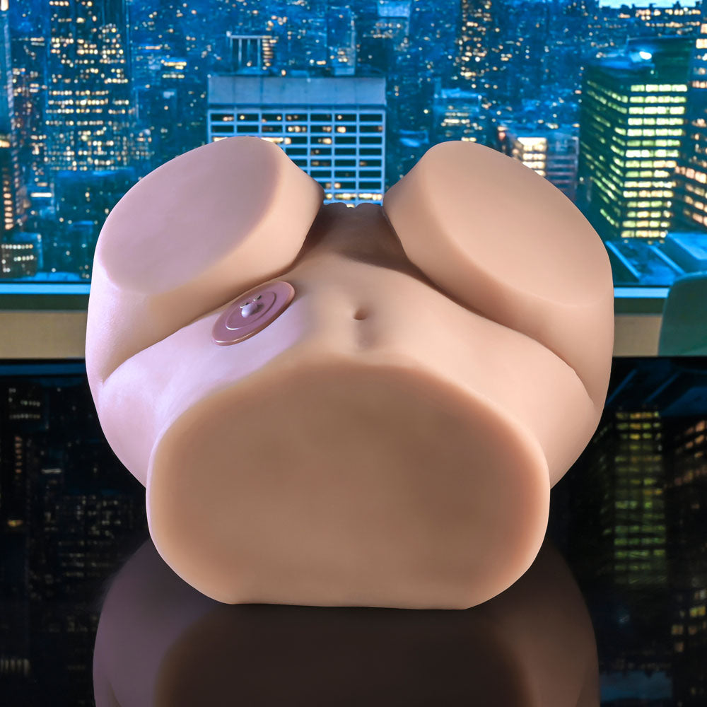 Zero Tolerance LETS GET READY TO RUMBLE - USB Rechargeable Vibrating Doggy Style Torso Masturbator > Sex Toys For Men > Assbators