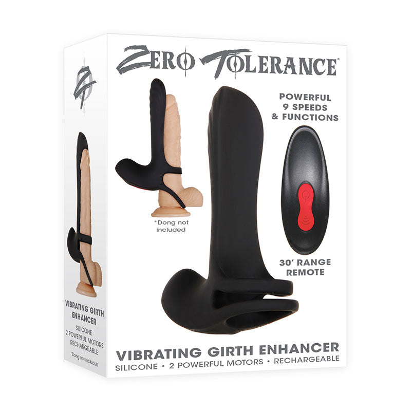 Zero Tolerance Vibrating Girth Enhancer – USB Rechargeable Sleeve with Remote > Sex Toys > Couples Toys