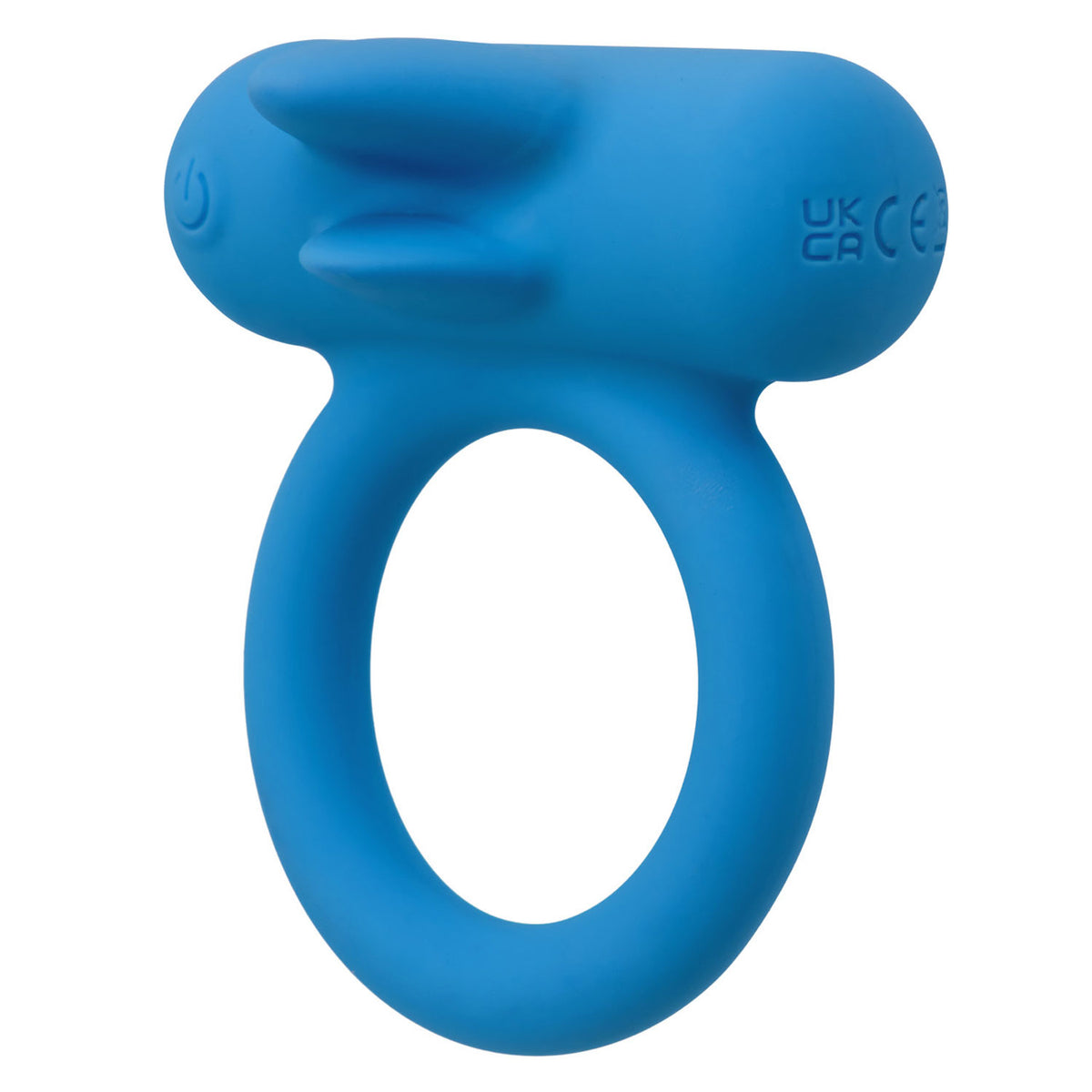 Silicone Rechargeable Double Trouble – Rechargeable Couples Vibrator Blue > Cock Ring > Vibrating