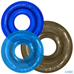 Rimringz Multi Size 3 Pack – Plush Soft Comfort Cockring Set > Cock Ring > Sets