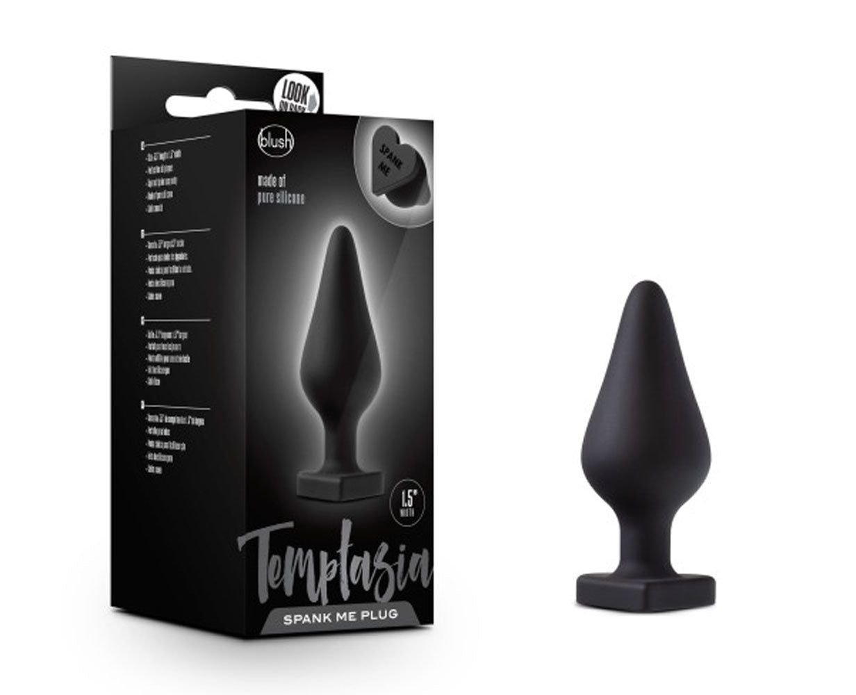 Temptasia Spank Me Butt Plug – Silicone Material Anal Toy > Anal Range > Butt Plugs