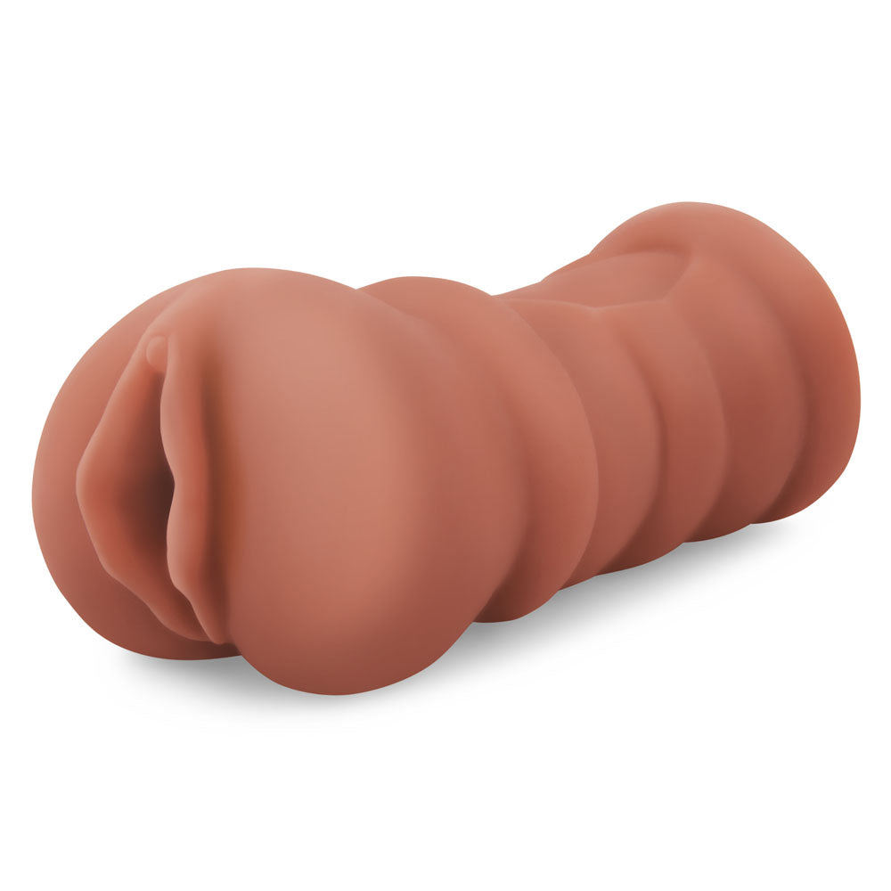 Zolo Latina Stroker Medium Size Tan Skin-Like Texture Male Masturbator > Sex Toys For Men > Masturbators > Manual