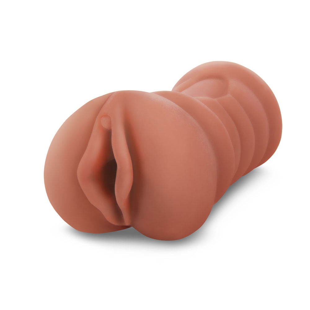 Zolo Latina Stroker Medium Size Tan Skin-Like Texture Male Masturbator > Sex Toys For Men > Masturbators > Manual