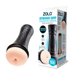 Zolo Backdoor Action – Textured Lifelike Stroker Sleeve > Sex Toys For Men > Masturbators > Manual