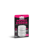 Zolo Girlfriend Pocket Stroker – Mini Flexible Stroker Clear > Sex Toys For Men > Masturbators Cup