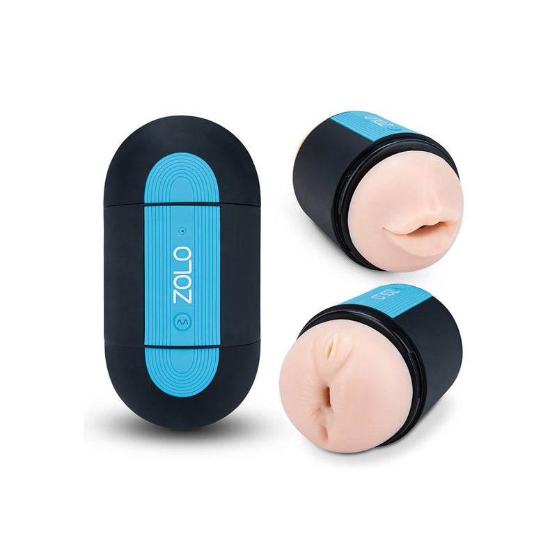 Zolo Pleasure Pill – Double-Ended Splashproof USB Rechargeable Stroker Male Vibrator Secondary image