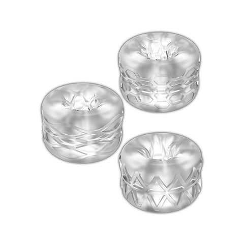 Zolo Bumperz 3 Pc Stroker Set Strokers - Manual