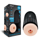 Zolo Jerkmaster: Ultimate Customizable Pleasure Device Flesh Pink > Sex Toys For Men > Masturbators > Vibrating