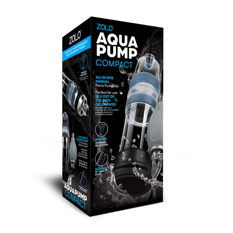Zolo Aquapump Compact Water Penis Pump for Enhanced Stimulation PUMPS