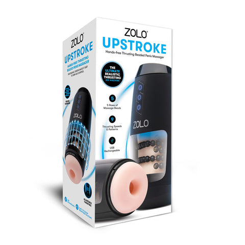 Zolo Upstroke USB Rechargeable Auto Thrusting Masturbator Strokers - Auto