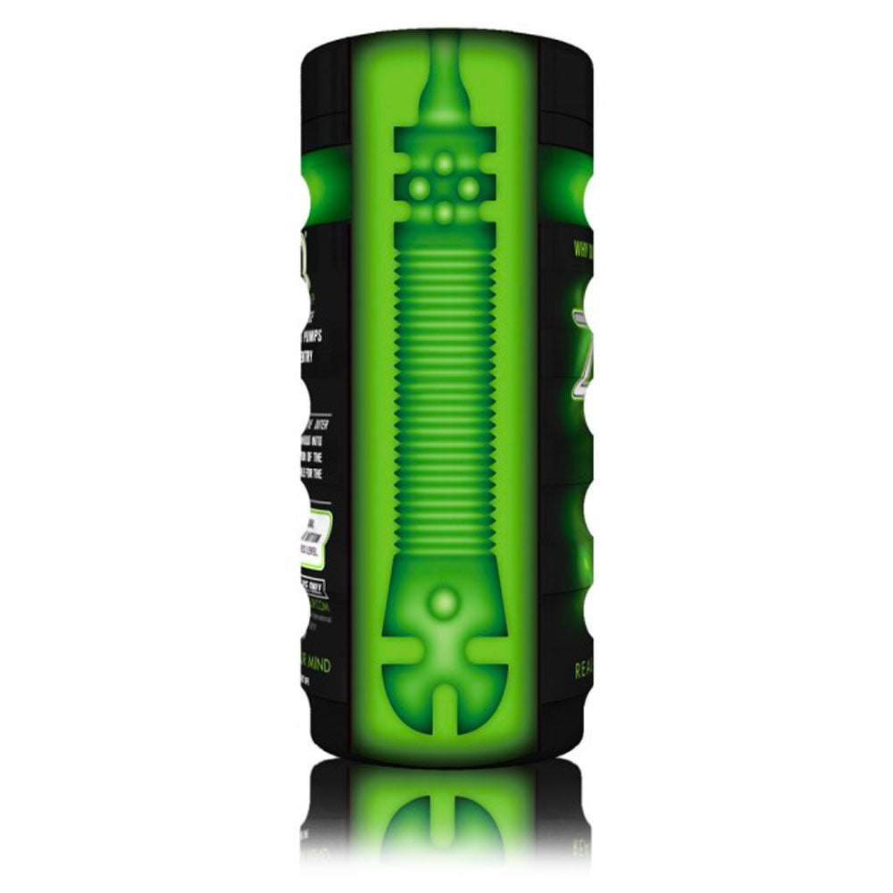 Zolo Original Masturbator Cup Ergonomic Textured Sleeve Strokers - Manual