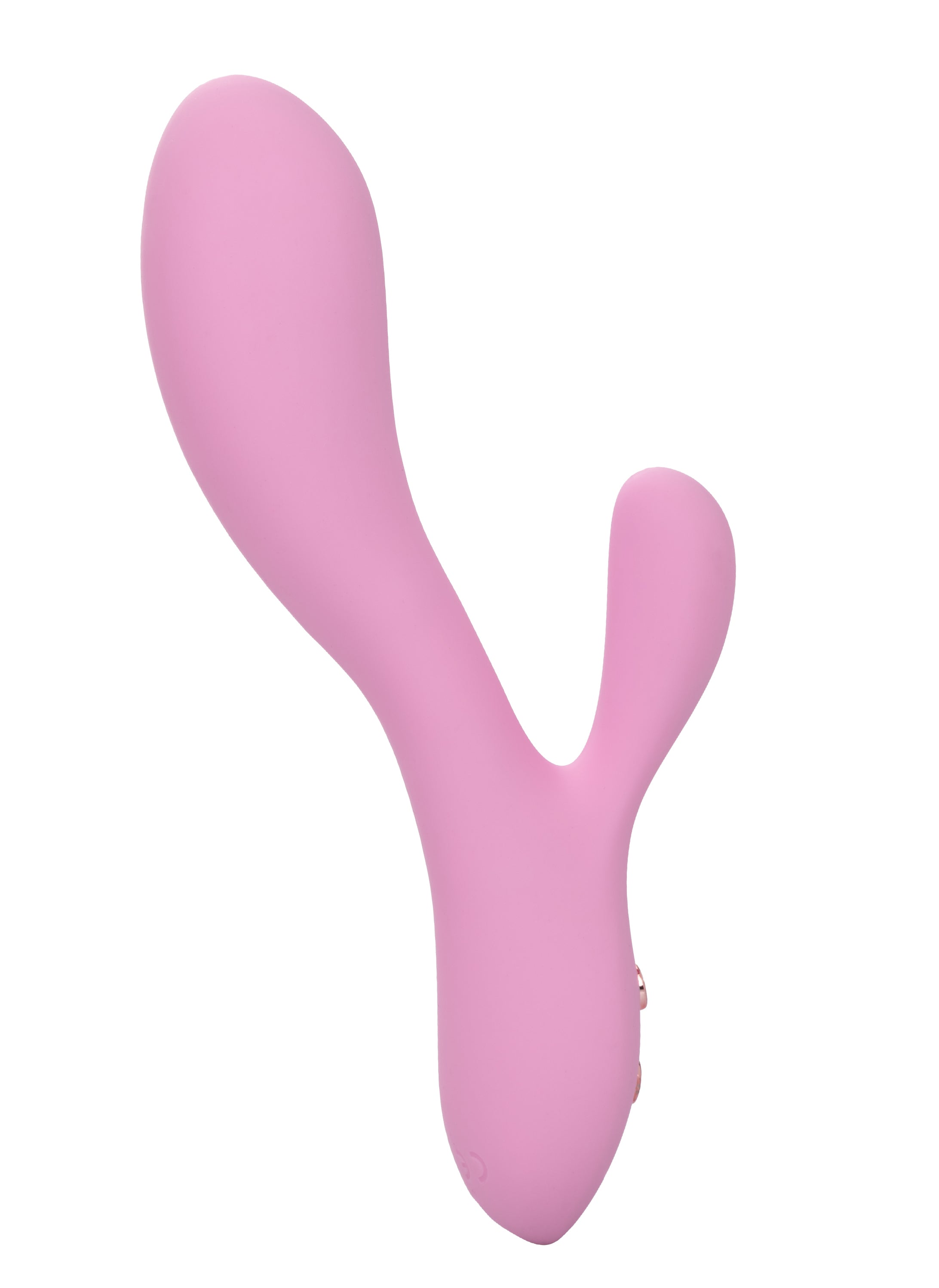 Contour Zoie Pink Flexible Dual Massager with 10 Vibration Functions and Silicone Design > Vibrators > Ladies > Rabbit