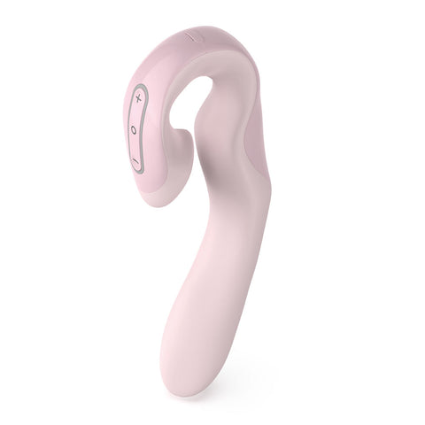Zini Roae Three Way Precision Rabbit Vibrator Pink VIBRATORS-RABBIT