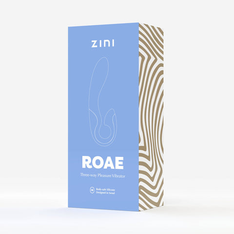 Zini Roae Three Way Precision Rabbit Vibrator Pink VIBRATORS-RABBIT