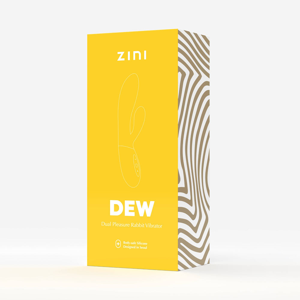 Zini Dew 20cm Dual Pleasure Rabbit Vibrator > Vibrators > Ladies > Rabbit