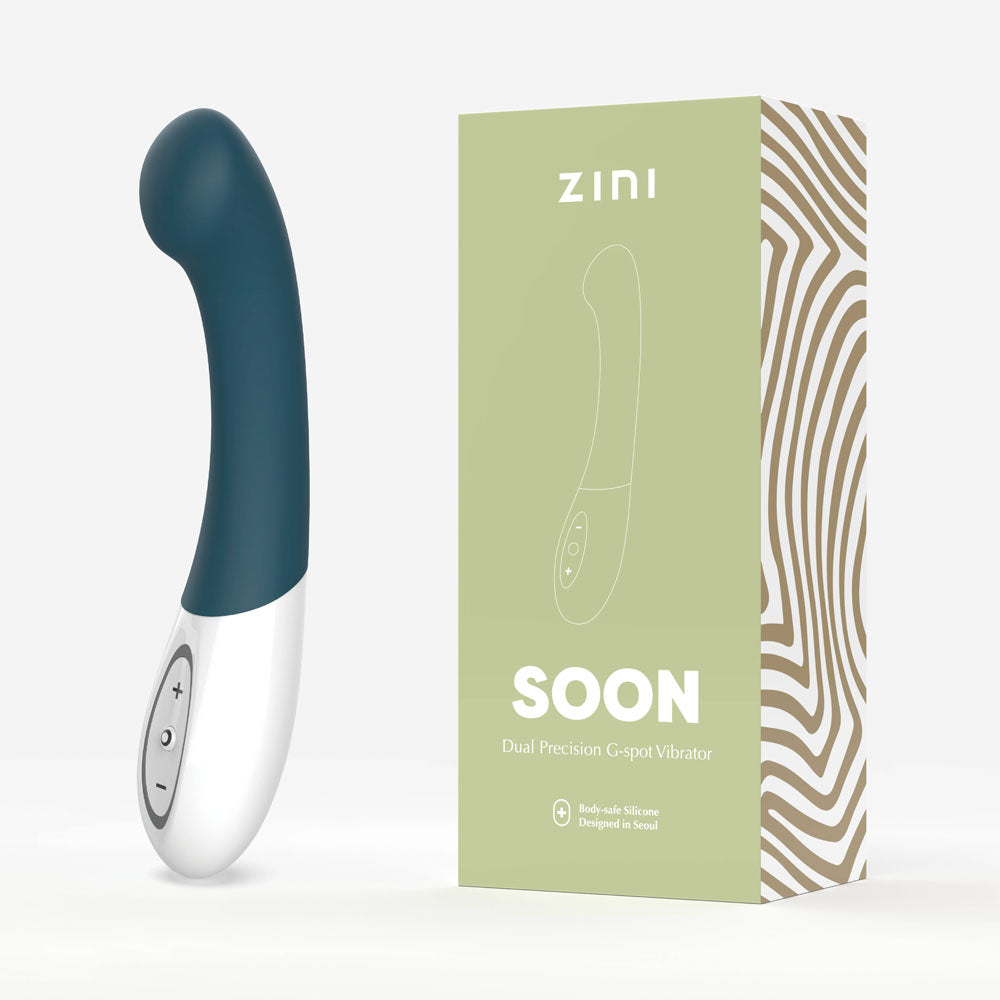 Zini Soon Dual Precision G Spot Vibrator Blue > Sex Toys For Ladies > G-Spot Vibrators