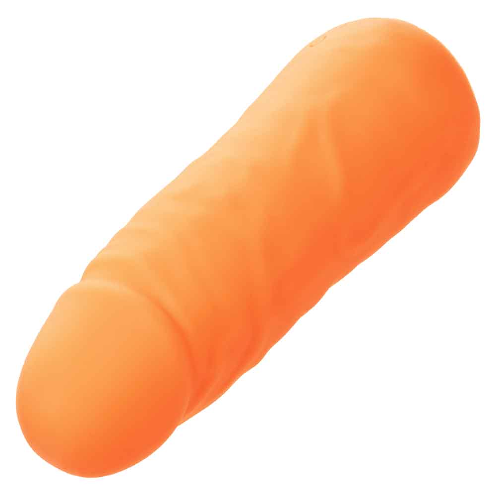 Mini Vibrating Studs 4.25"/10.75cm Liquid Silicone Vibrator Orange > Vibrators > Mini Vibrators