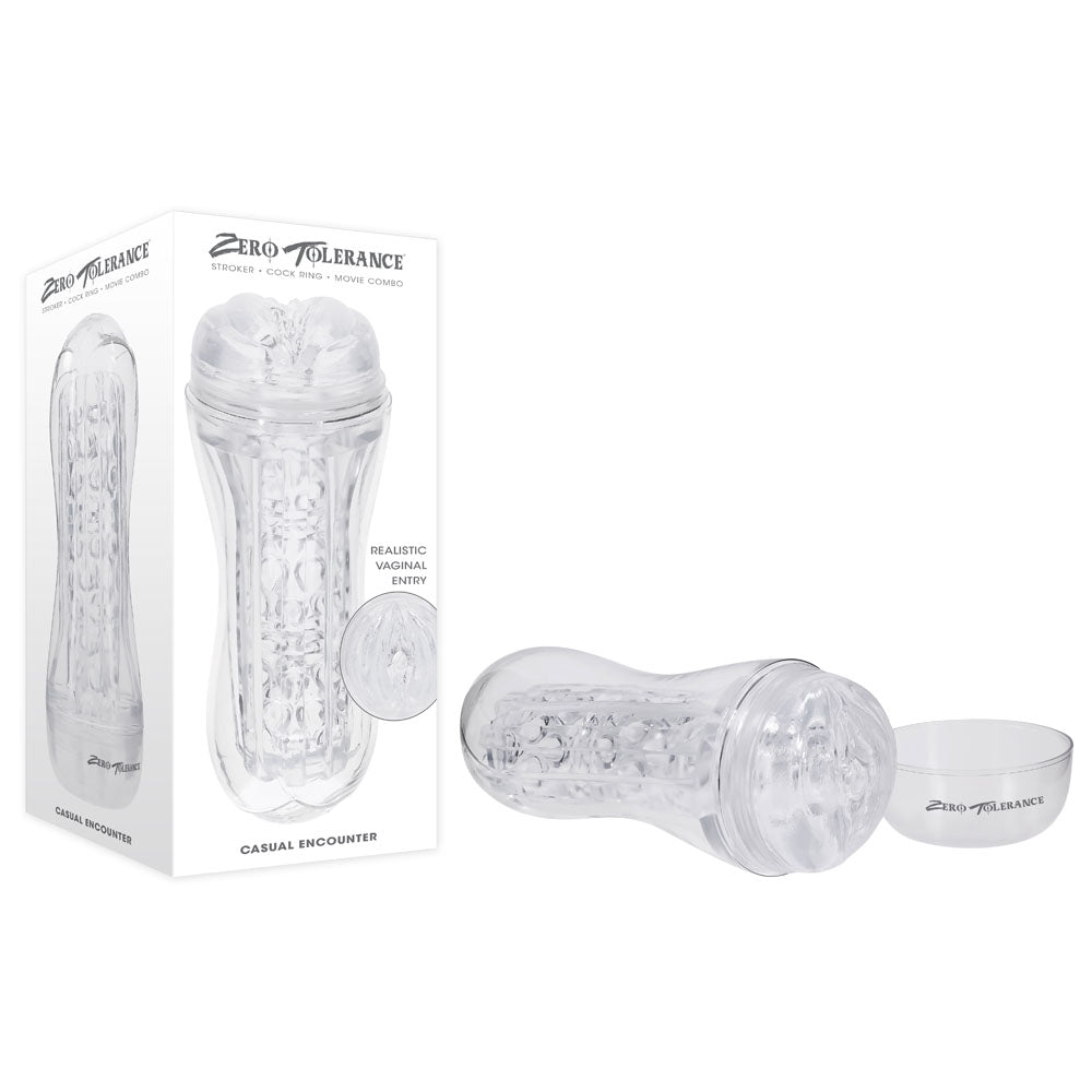 Zero Tolerance Casual Encounter Vagina Stroker – Ultra-Realistic Texture Male Masturbator > Sex Toys For Men > Masturbators > Manual Main image